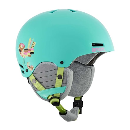 Snowboard Helmet Anon Rime birdie blue 2018 - 1