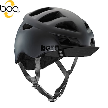 Skateboard Helmet Bern Allston matte black 2016 - 1