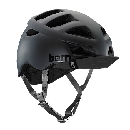 Skateboard Helmet Bern Allston matte black 2015 - 1