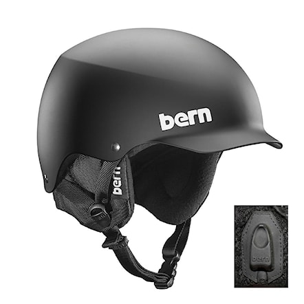 Kask snowboardowy Bern Baker 8Tracks matte black 2019 - 1