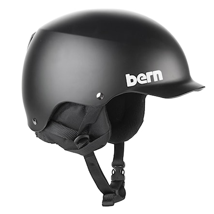 Kask snowboardowy Bern Baker Audio matte black 2015 - 1