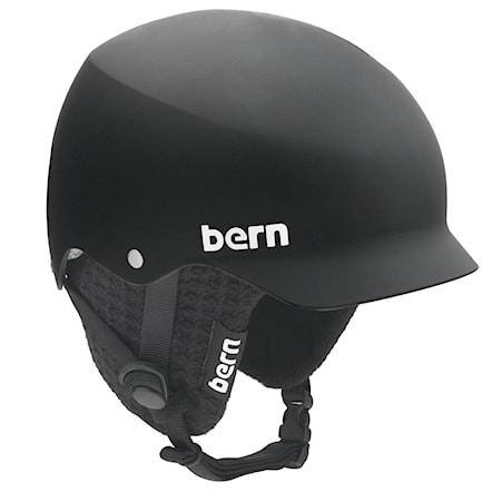 Kask snowboardowy Bern Baker Audio matte black 2012 - 1
