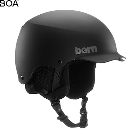 Kask snowboardowy Bern Baker Classic matte black 2023 - 1
