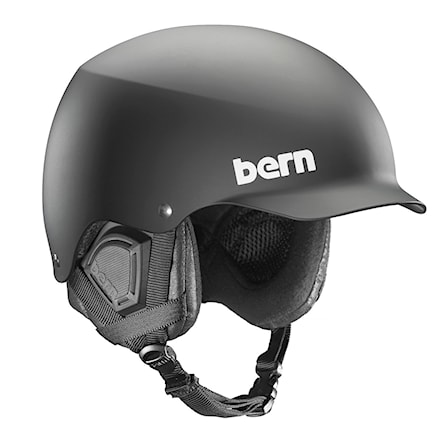 Kask snowboardowy Bern Baker matte black 2016 - 1