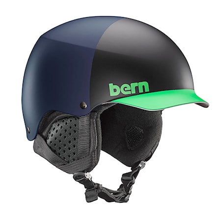 Snowboard Helmet Bern Baker matte blue hatstyle 2018 - 1