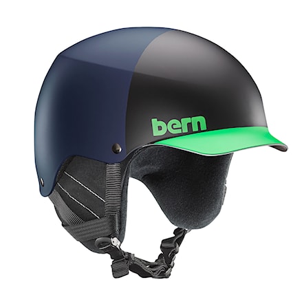 Kask snowboardowy Bern Baker matte blue hatstyle 2020 - 1