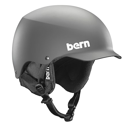 Kask snowboardowy Bern Baker matte grey 2014 - 1
