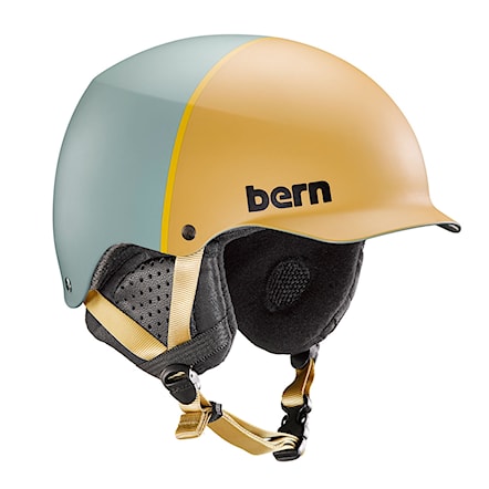 Snowboard Helmet Bern Baker matte khaki hatstyle 2019 - 1