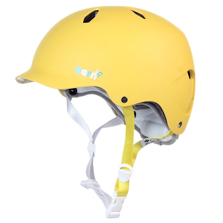 Skateboard Helmet Bern Bandita matte yellow 2013 - 1