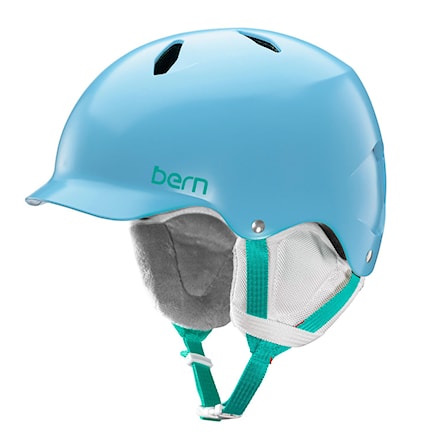 Snowboard Helmet Bern Bandita satin light blue 2017 - 1