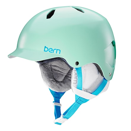 Snowboard Helmet Bern Bandita Jr satin mint green 2018 - 1