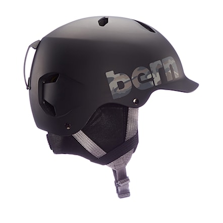 Kask snowboardowy Bern Bandito matte black 2024 - 2