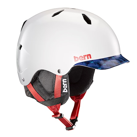 Snowboard Helmet Bern Bandito satin patriot brimstyle 2020 - 1