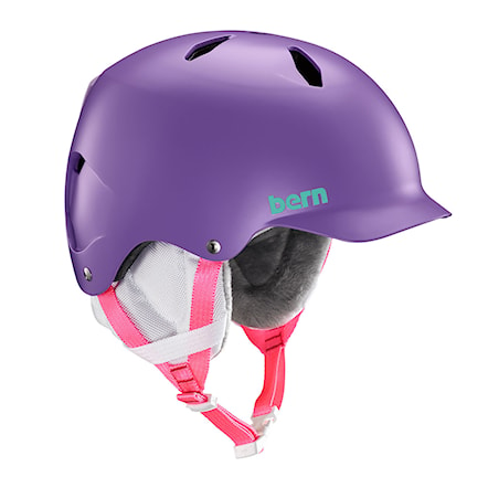 Snowboard Helmet Bern Bandito satin purple 2020 - 1