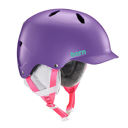 Snowboard Helmet Bern Bandito satin purple 2019 - 1