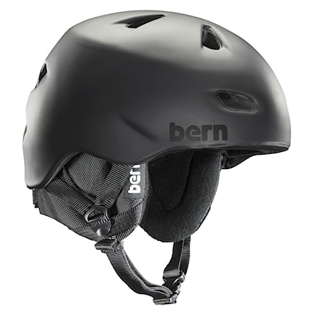 Snowboard Helmet Bern Brentwood matte black 2014 - 1
