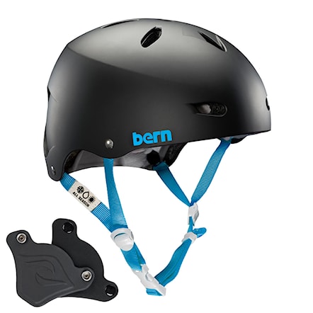 Wakeboard Helmet Bern Brighton H2O matte black 2021 - 1