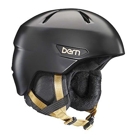 Snowboard Helmet Bern Bristow satin black 2018 - 1