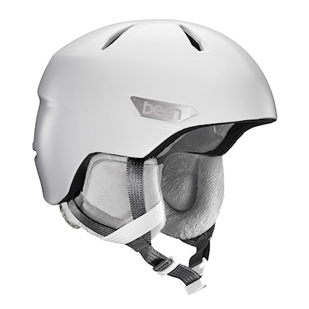 Snowboard Helmet Bern Bristow satin white 2018 - 1