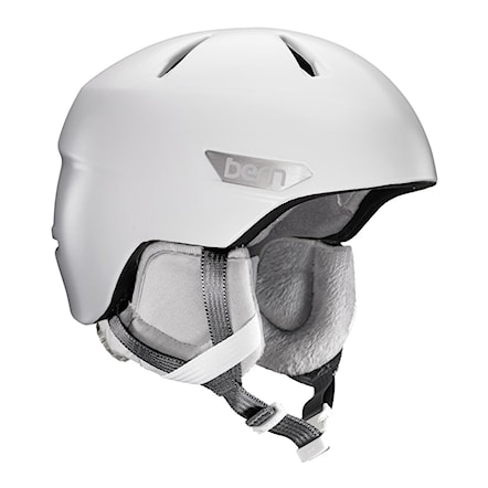 Snowboard Helmet Bern Bristow satin white 2017 - 1