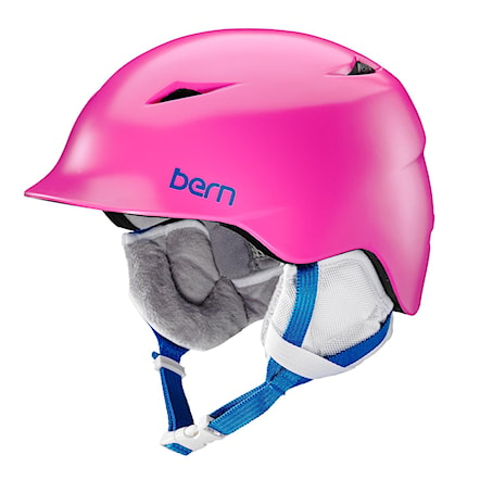 Kask snowboardowy Bern Camina satin pink 2018 - 1