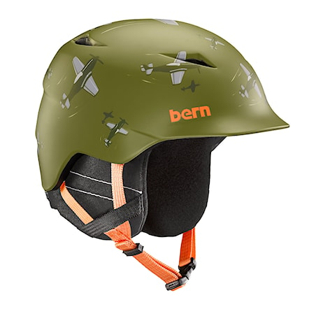 Snowboard Helmet Bern Camino matte green dogfight 2021 - 1