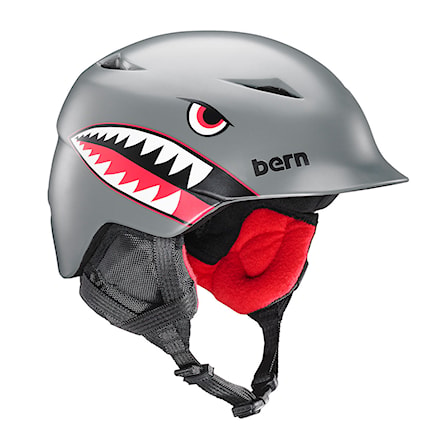 Snowboard Helmet Bern Camino satin grey flying tiger 2019 - 1