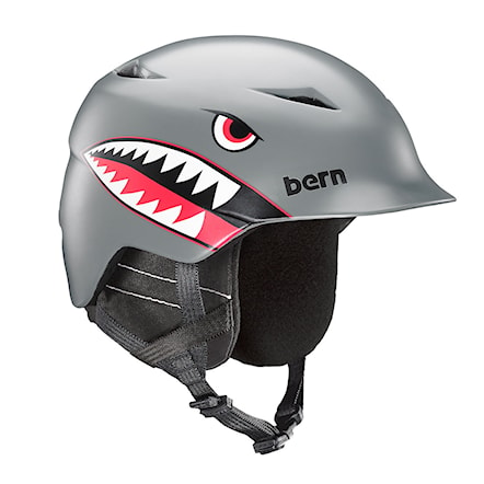 Snowboard Helmet Bern Camino satin grey flying tiger 2020 - 1
