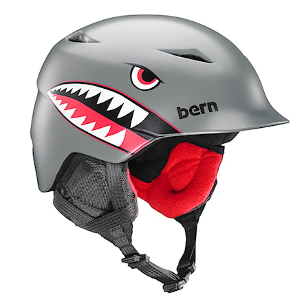 Snowboard Helmet Bern Camino satin grey flying tiger 2018 - 1