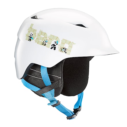 Snowboard Helmet Bern Camino satin white panda logo 2020 - 1