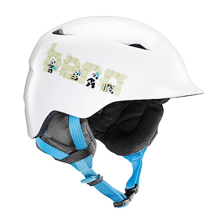 Snowboard Helmet Bern Camino satin white panda logo 2019 - 1