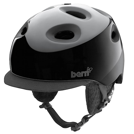 Snowboard Helmet Bern Cougar 2 gloss black 2to. 2013 - 1