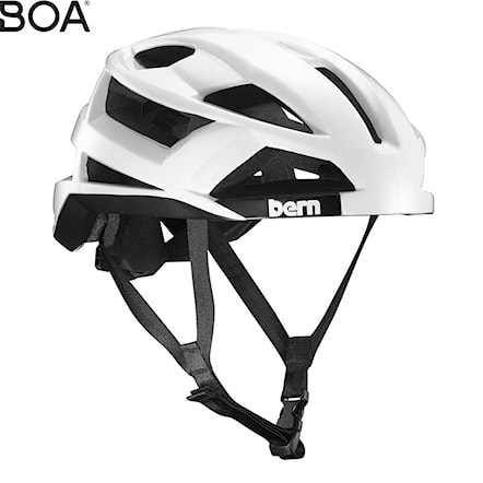 Bike Helmet Bern FL-1 gloss white 2021 - 1