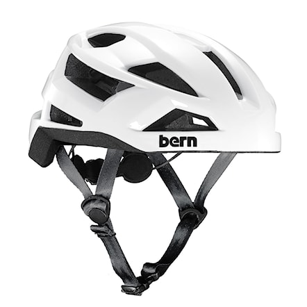 Kask rowerowy Bern FL-1 Libre gloss white 2021 - 1