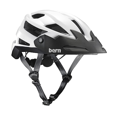 Bike Helmet Bern Fl-1 Trail gloss white 2017 - 1