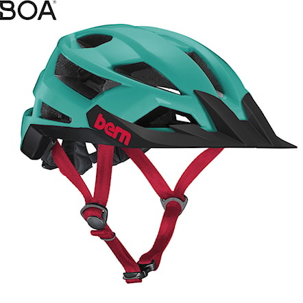 Bike Helmet Bern FL-1 XC matte turquoise 2021 - 1