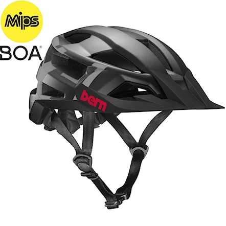 Bike Helmet Bern Fl-1 Xc Mips matte black type 2021 - 1