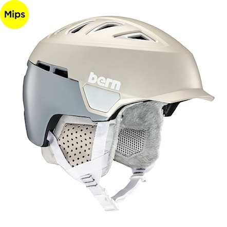 Snowboard Helmet Bern Heist Brim Mips satin delphin grey 2021 - 1