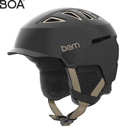 Snowboard Helmet Bern Heist Wb satin black 2018 - 1