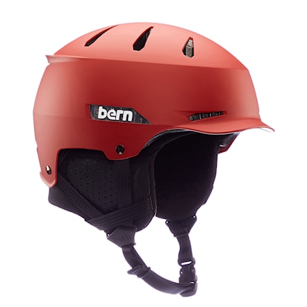 Snowboard Helmet Bern Hendrix matte cranberry 2024 - 1