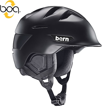Snowboard Helmet Bern Kingston matte black 2016 - 1