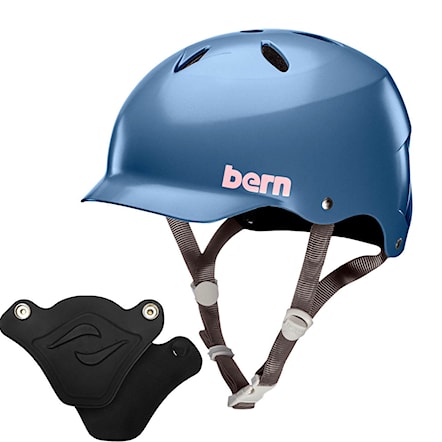 Wakeboard Helmet Bern Lenox H2O satin indigo 2021 - 1