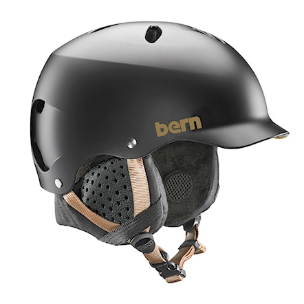 Snowboard Helmet Bern Lenox satin black 2021 - 1