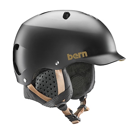 Snowboard Helmet Bern Lenox satin black 2019 - 1