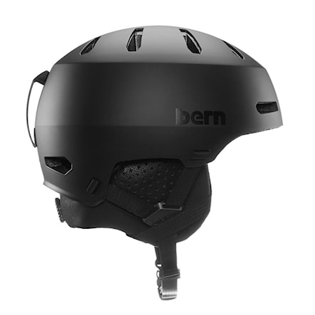 Snowboard Helmet Bern Macon 2.0 matte black 2024 - 1