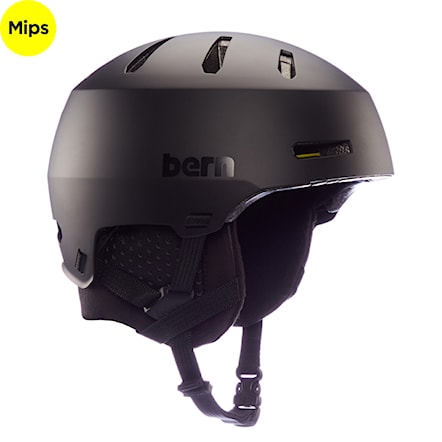 Snowboard Helmet Bern Macon 2.0 Mips matte black 2024 - 1