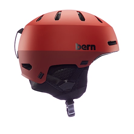 Snowboard Helmet Bern Macon 2.0 Mips matte cranberry tonal 2024 - 2