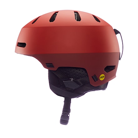 Snowboard Helmet Bern Macon 2.0 Mips matte cranberry tonal 2024 - 3