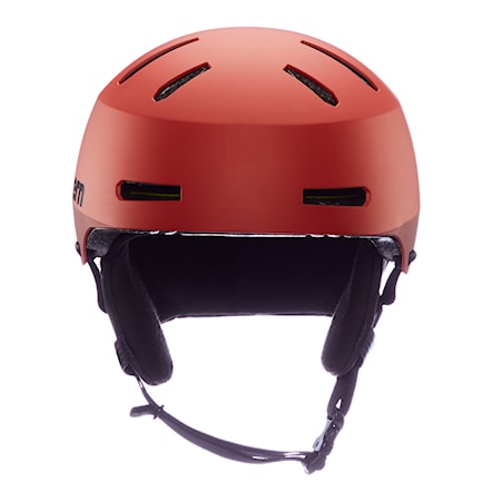 Snowboard Helmet Bern Macon 2.0 Mips matte cranberry tonal 2024 - 5