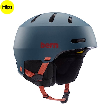 Snowboard Helmet Bern Macon 2.0 Mips matte navy 2021 - 1